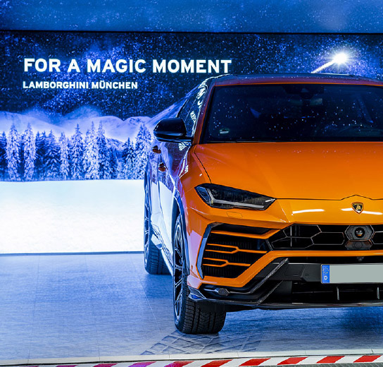 referenzen lamborghini garage